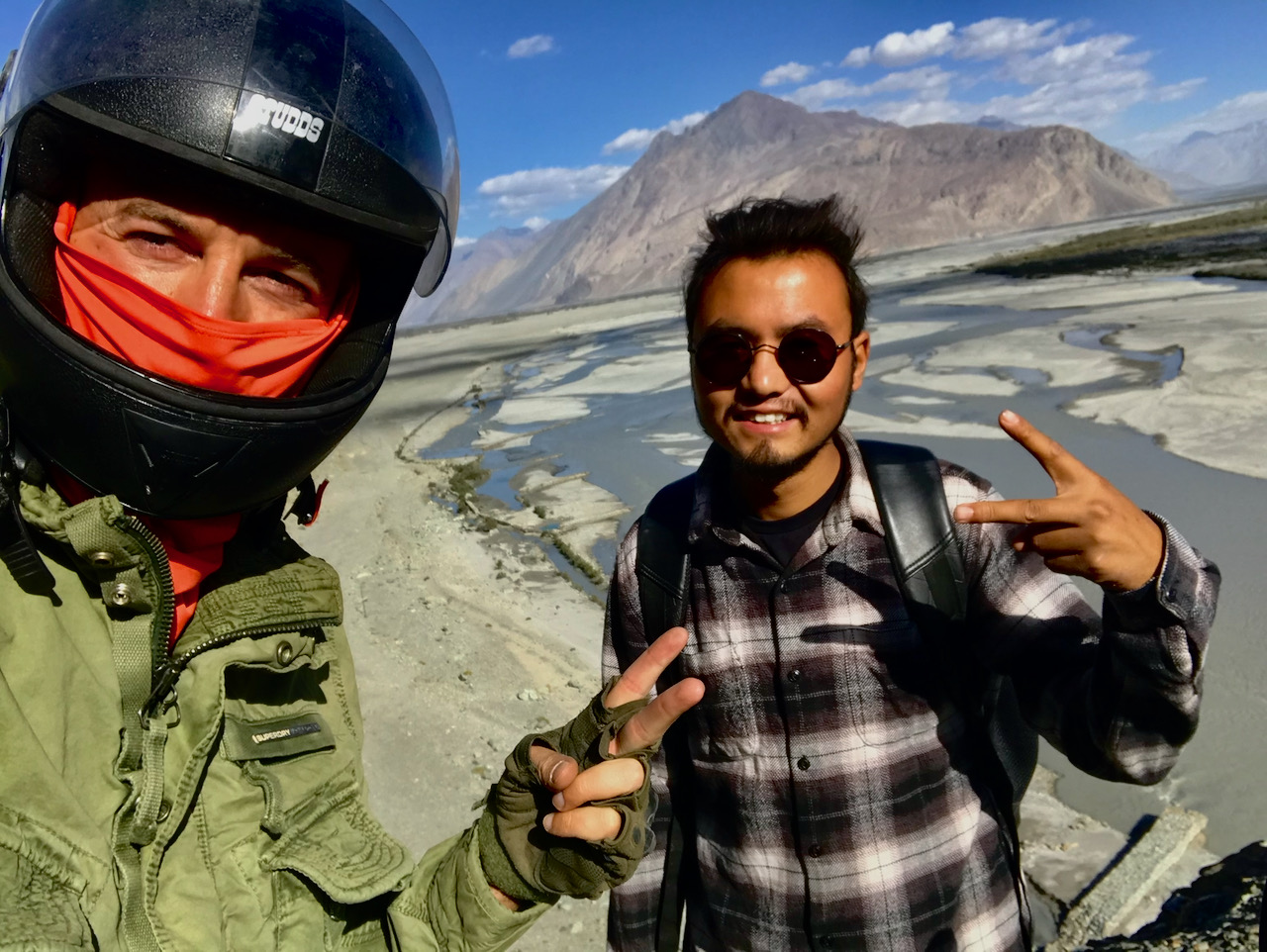 Riding the Silk Road through Nubra Valley
